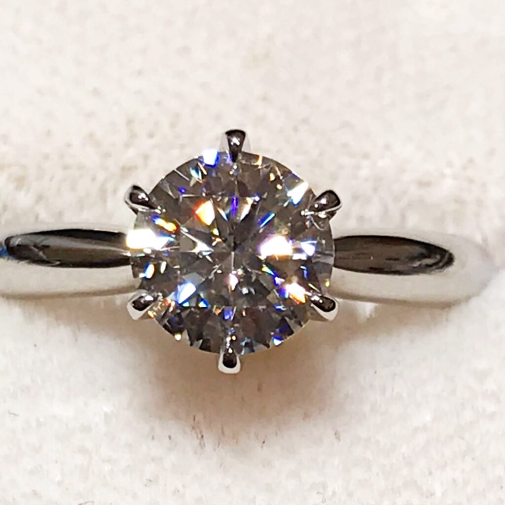 指輪 プラチナ900 ダイアモンド