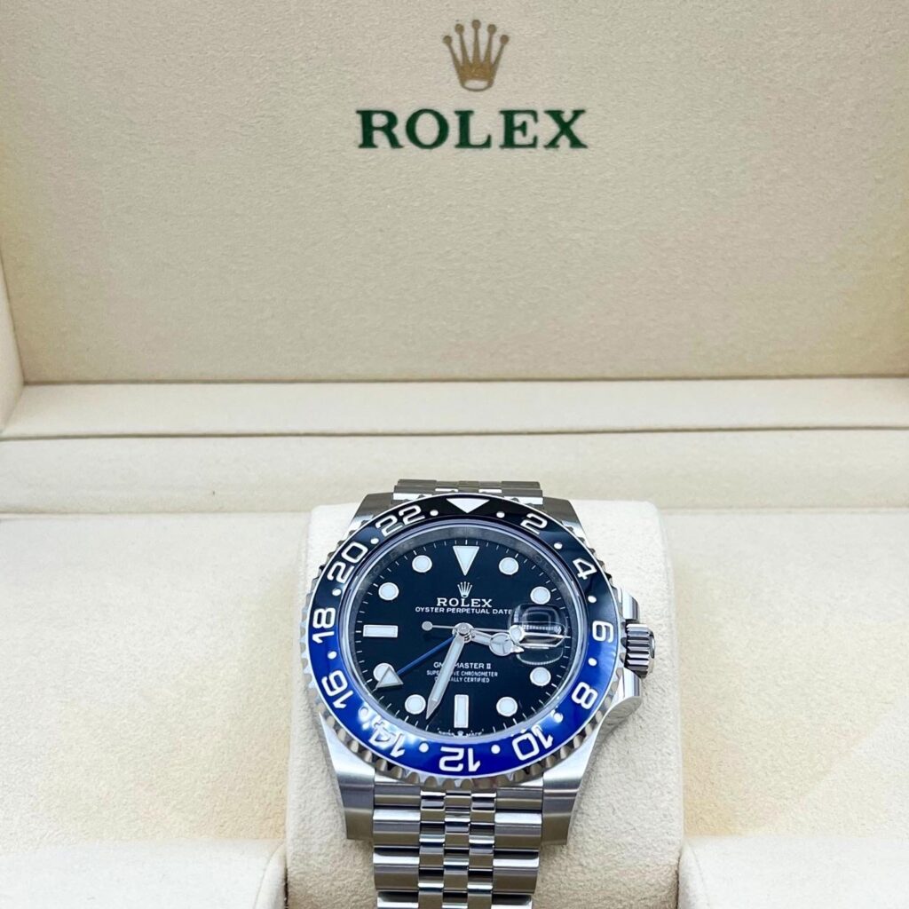 ROLEX ロレックス GMTマスターII 126710BLNR ブルー/ブラック ジュビリーブレス 腕時計