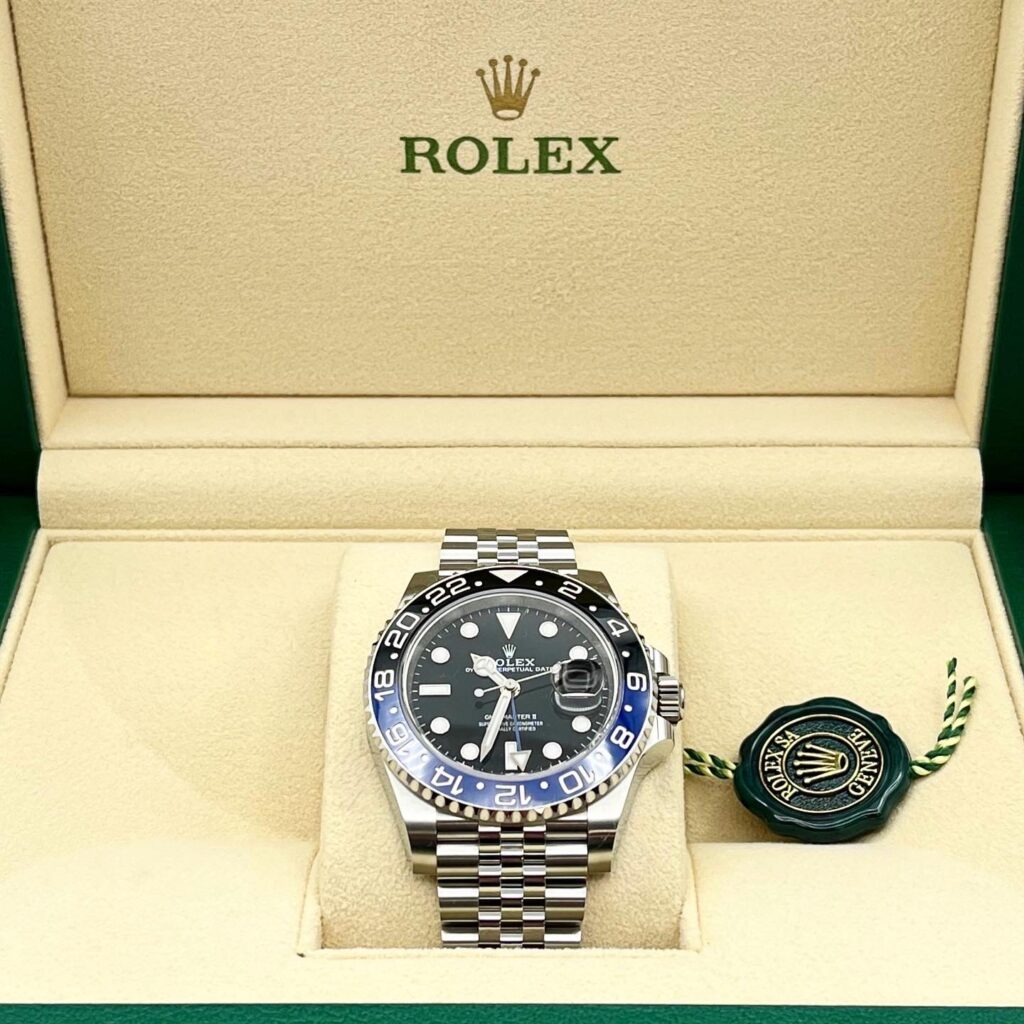 ROLEX ロレックス GMTマスターII 126710BLNR ブルー/ブラック ジュビリーブレス 腕時計
