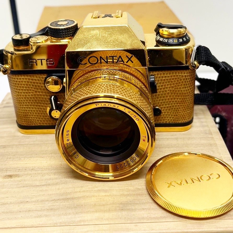 CONTAX コンタックス STS 50周年記念モデル ゴールド フィルムカメラ