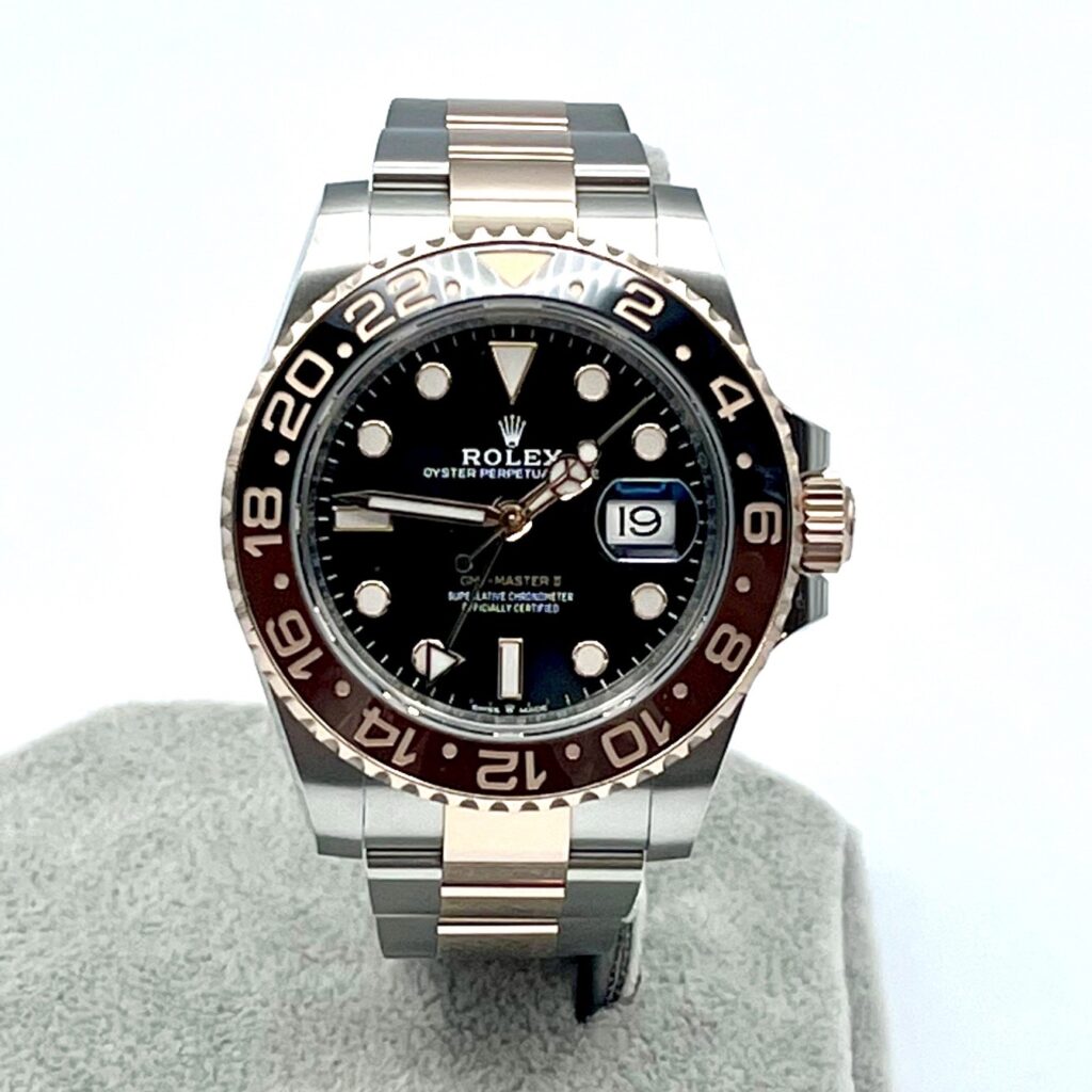 ROLEX ロレックス GMTマスターII ブラック/ブラウン 腕時計