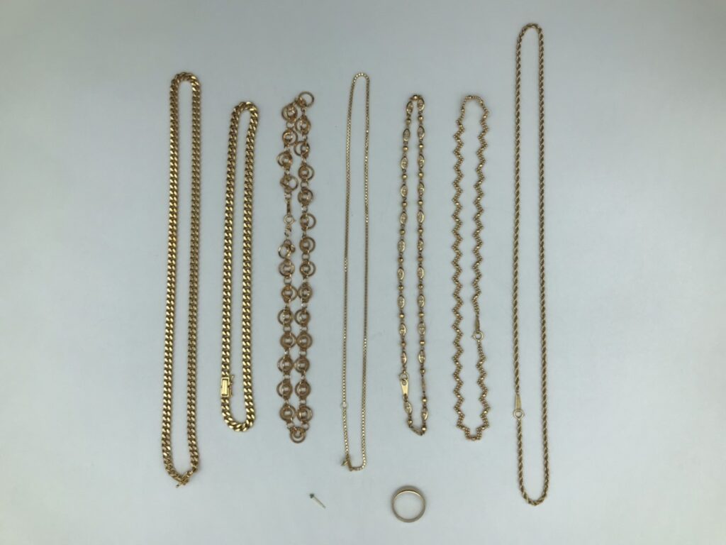 ネックレス 指輪 K18