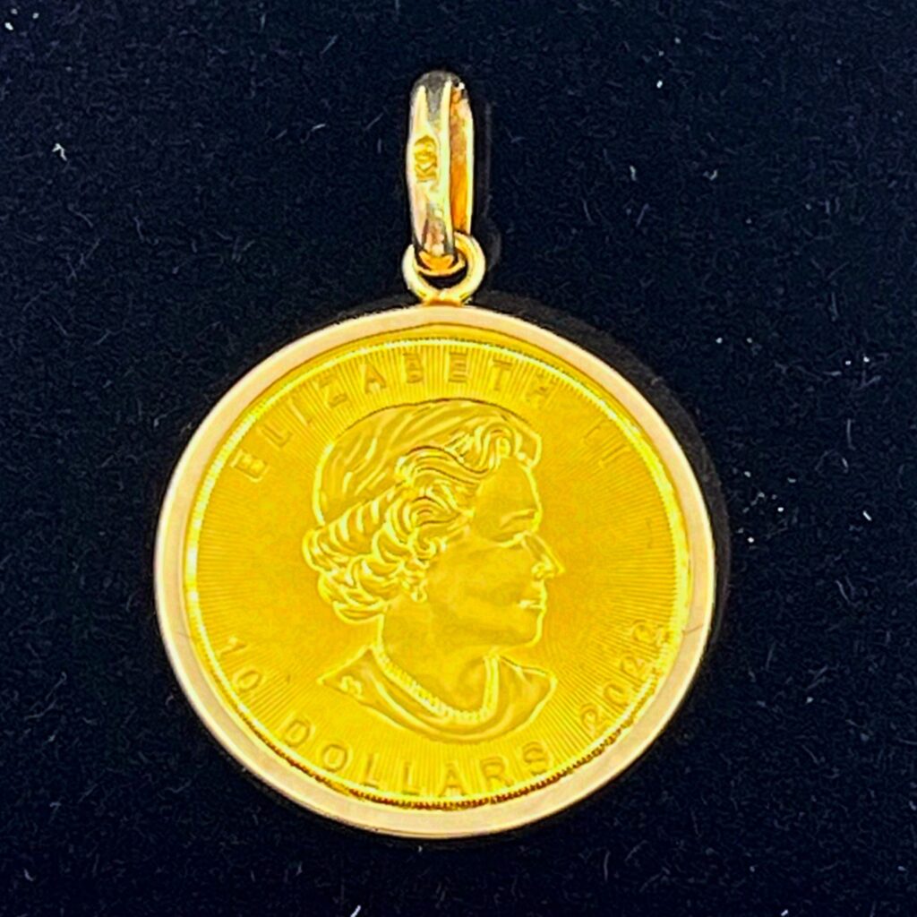 メイプルリーフ金貨 1/2oz カナダ K24